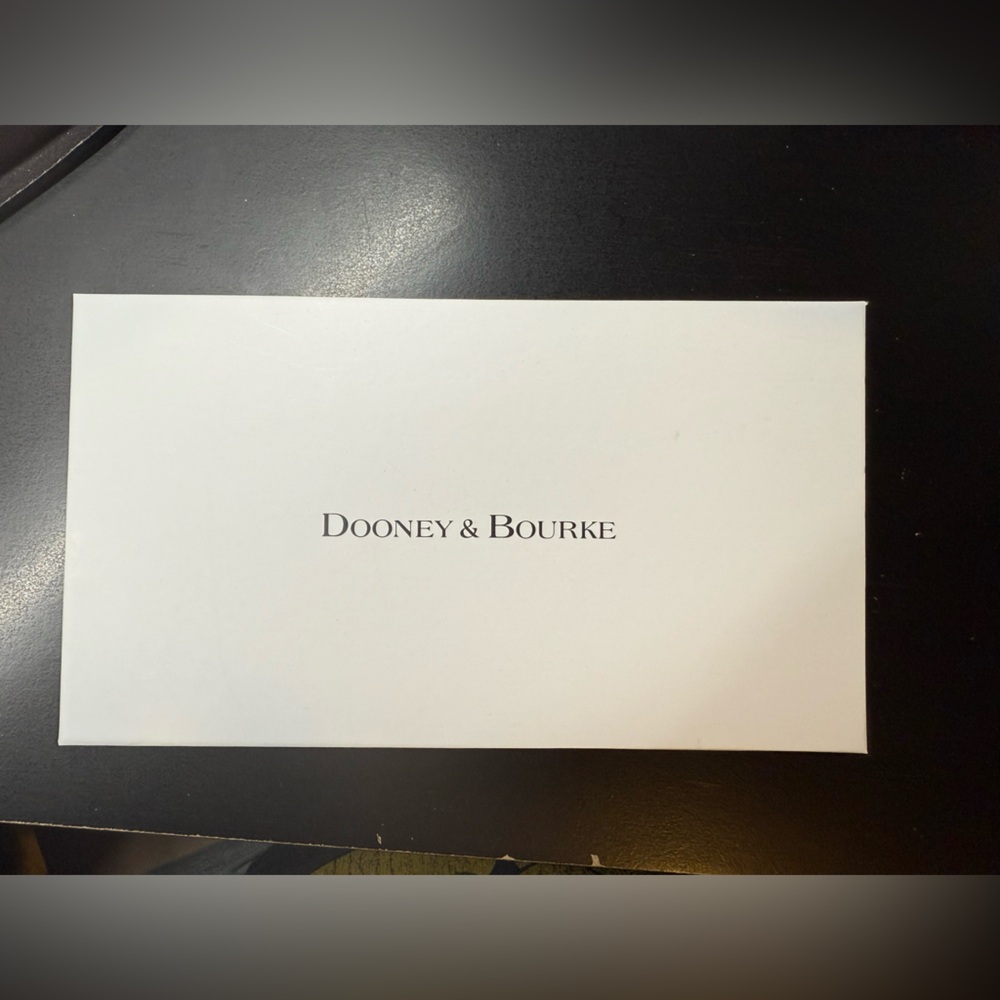 Dooney & Bourke Florentine Leather Continental Clutch Natural - Picture 4 of 4